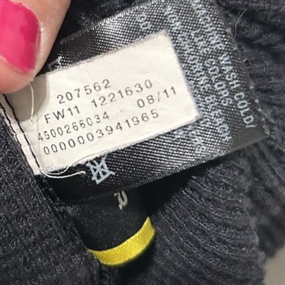 Under Armour Cold Gear Medium Black Semi Fitted‎ Pullover Recycled Polyester - Picture 10 of 11